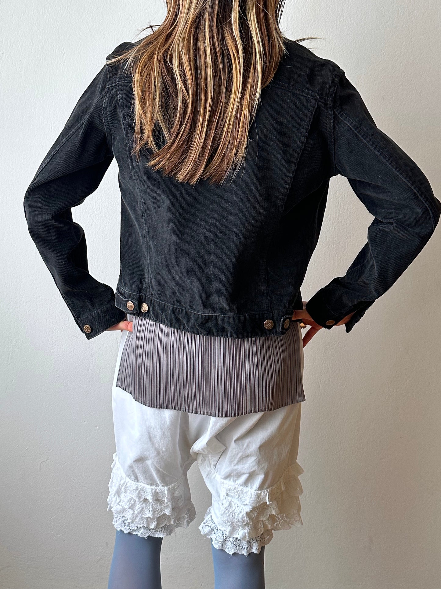 Black corduroy jacket