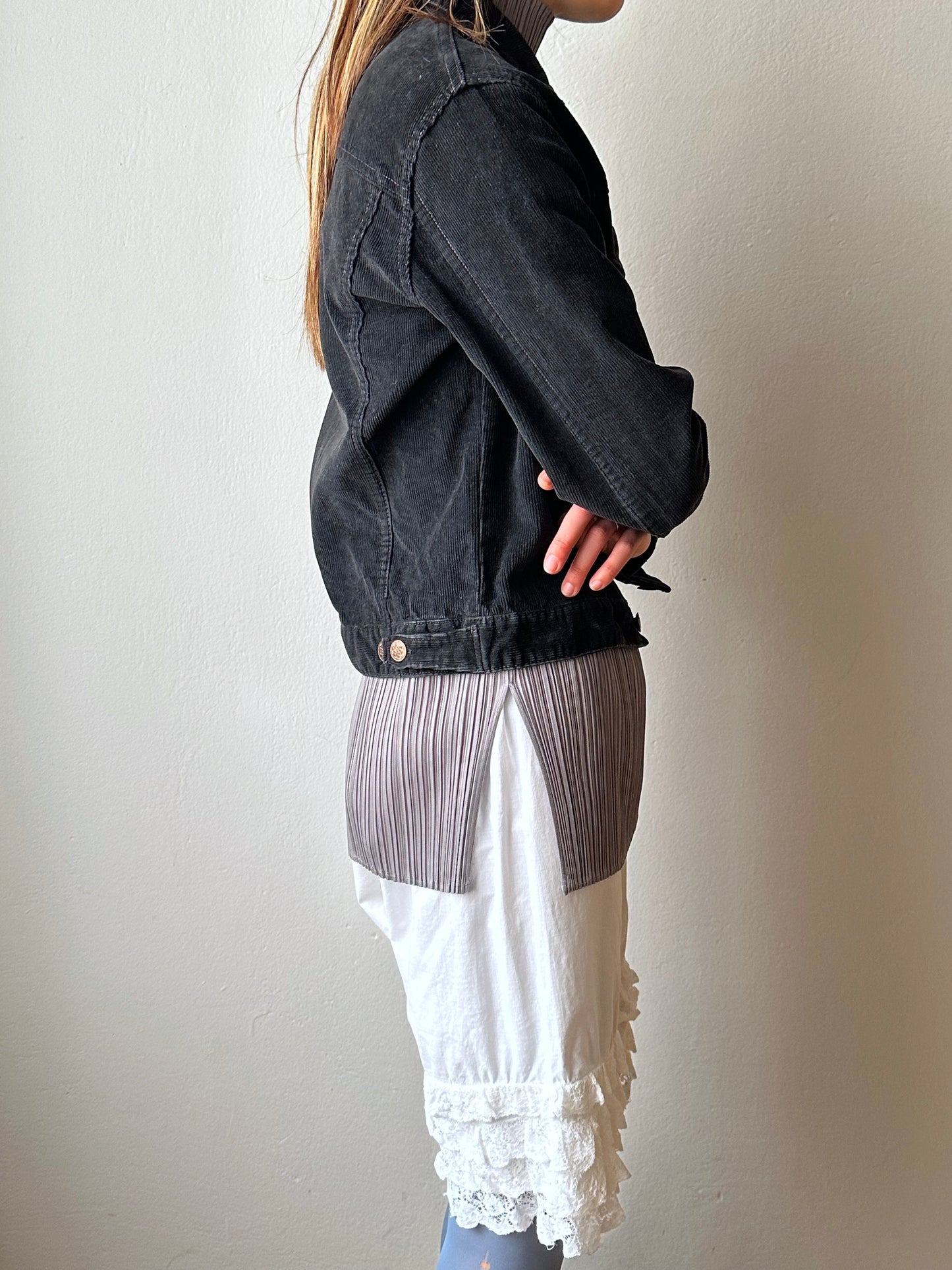 Black corduroy jacket