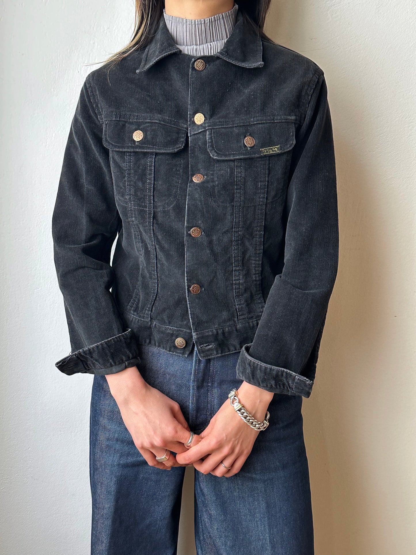 Black corduroy jacket