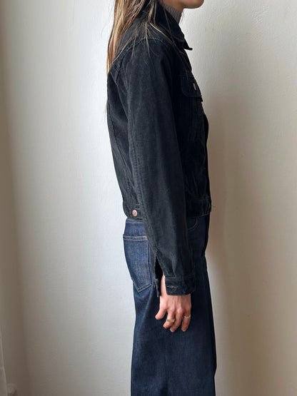 Black corduroy jacket