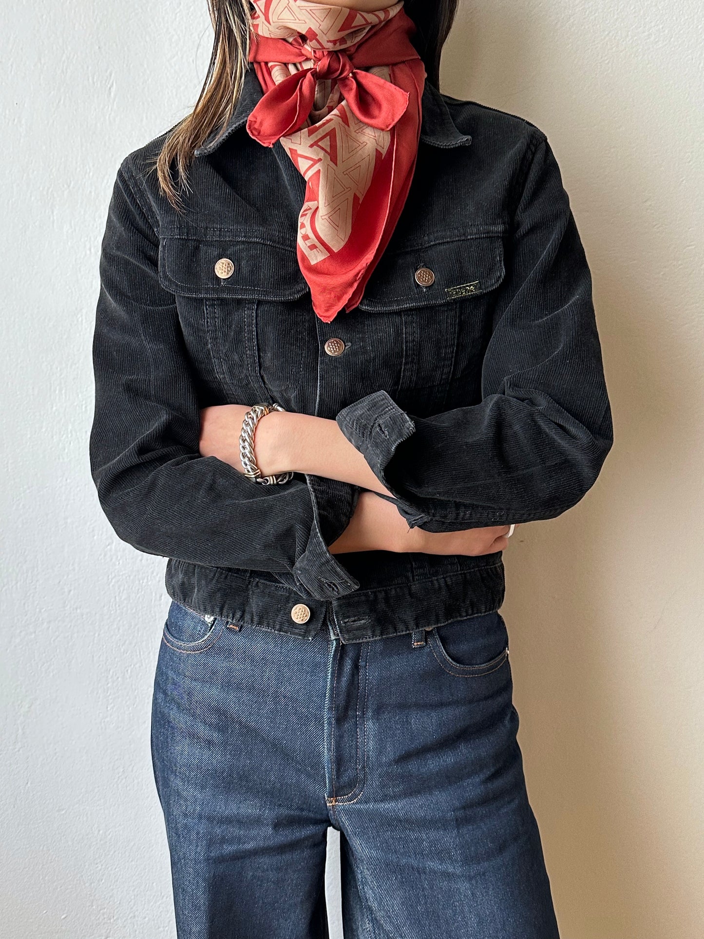 Black corduroy jacket