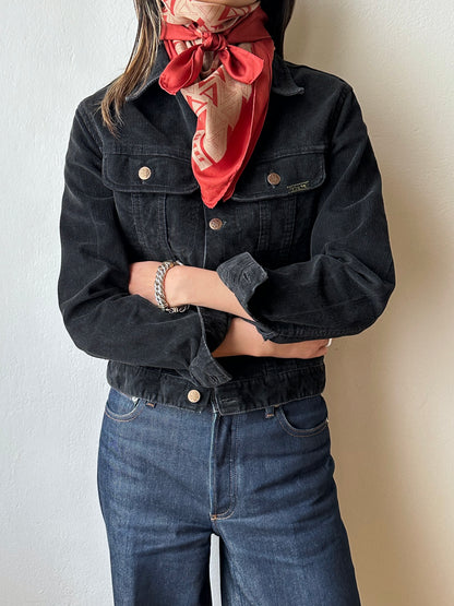 Black corduroy jacket