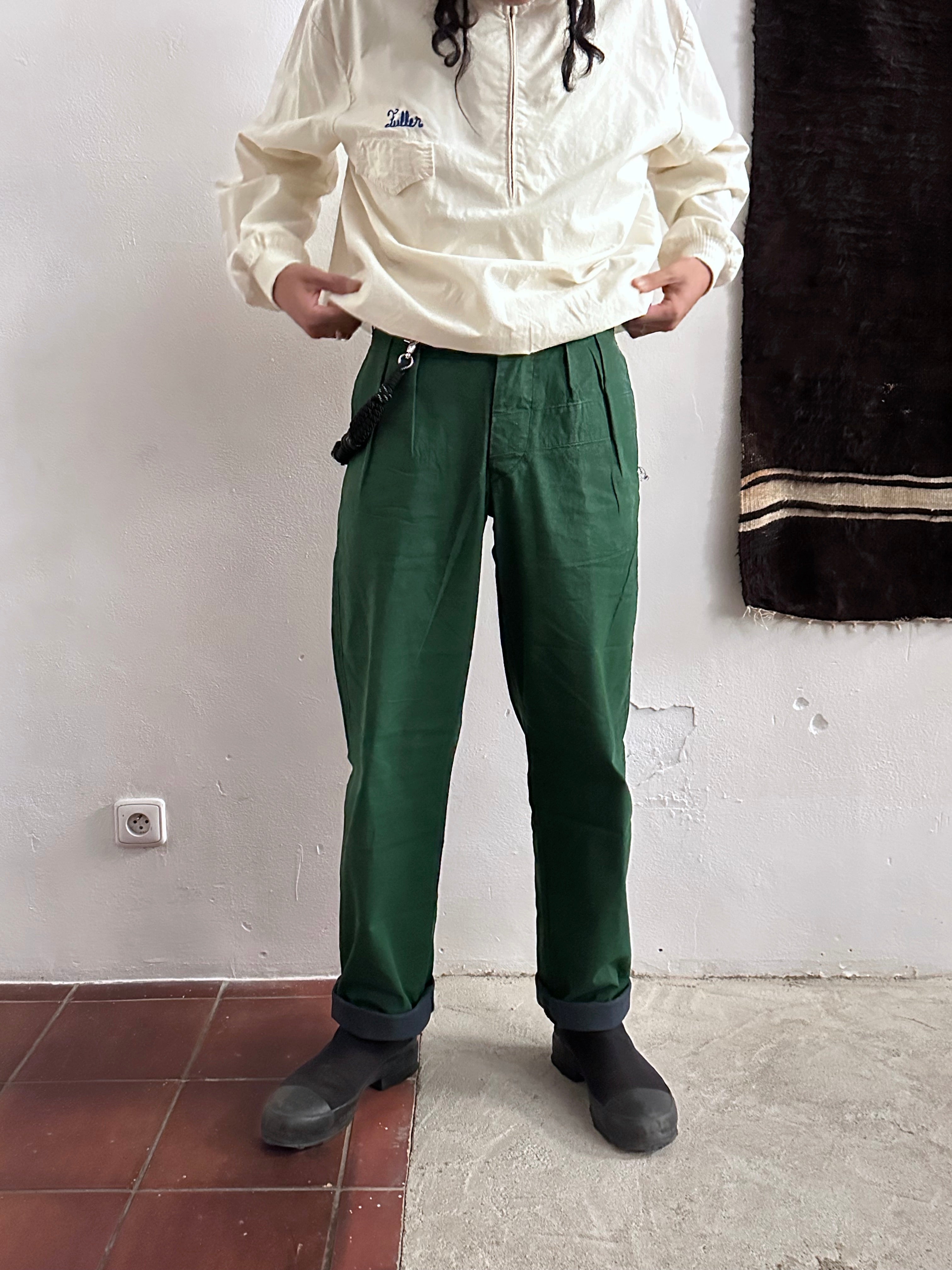 80s BONEVILLE Tela Stella パンツ イタリア製 1980's Stone Island Tela Stella Trousers Dead Stock - w30 – TOTO
