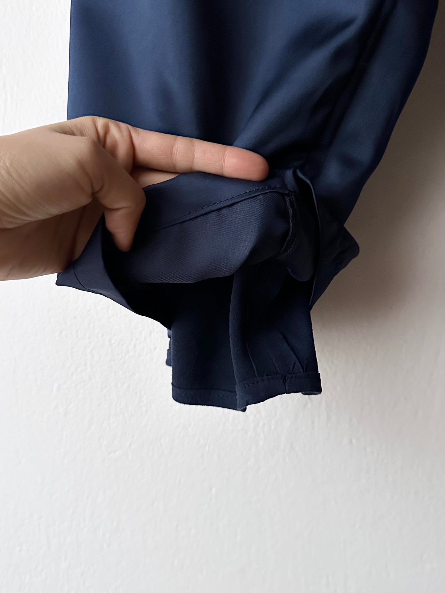 Brigitte Naux suede sweatpants