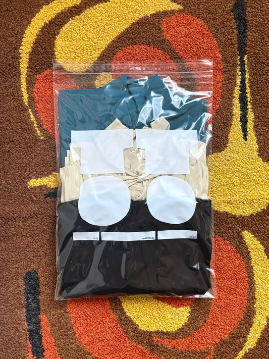 Vintage blouse 3-pack - M