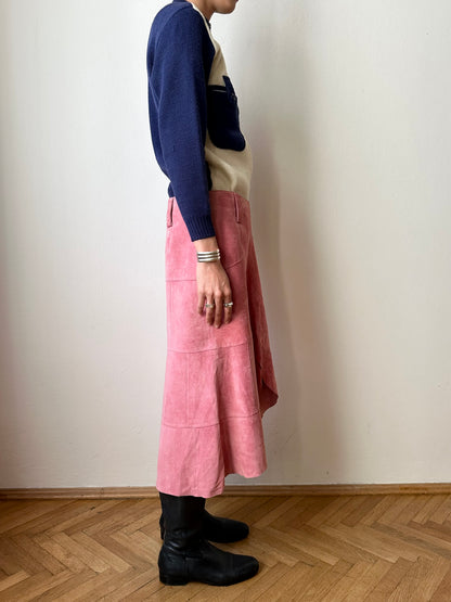 vintage zip-up knit cardigan with pockets