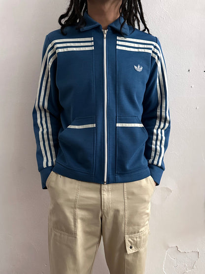 1970's adidas west germany club jersey jacket ガイコツ ジャージー Toto Praha Vintage clothing store Antique shop Prague プラハ 古着屋 古着 アンティークショップ ユーロ古着 アディダス ヨーロッパ古着 西ドイツ製