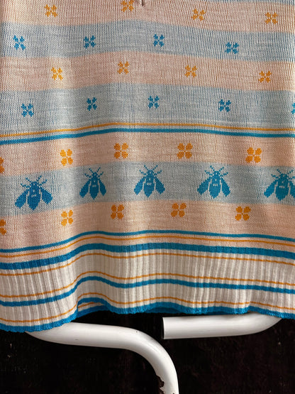 bee jacquard summer knit