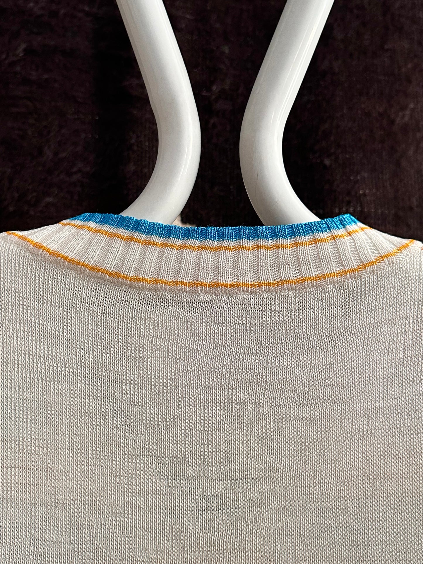 bee jacquard summer knit