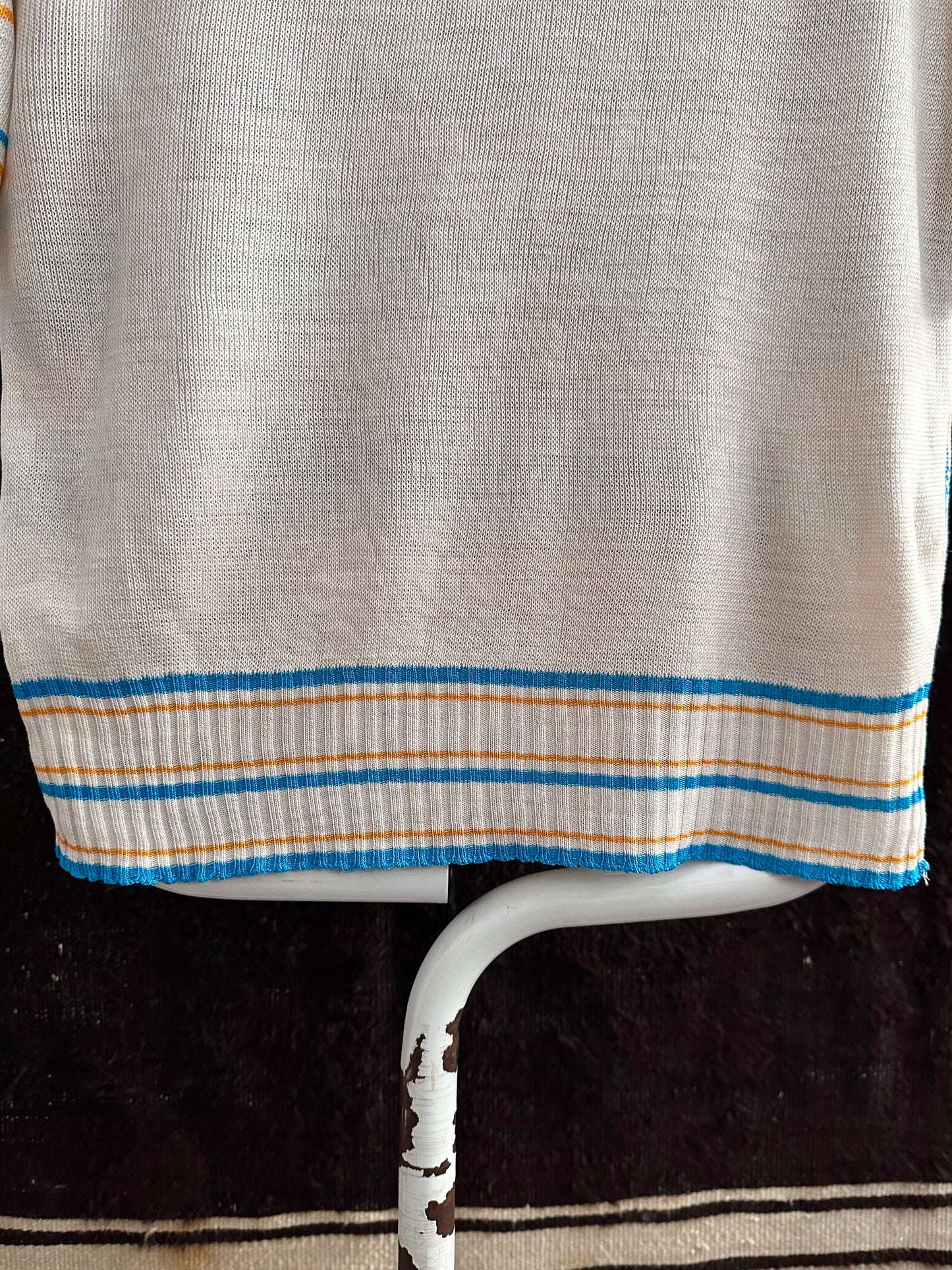 bee jacquard summer knit