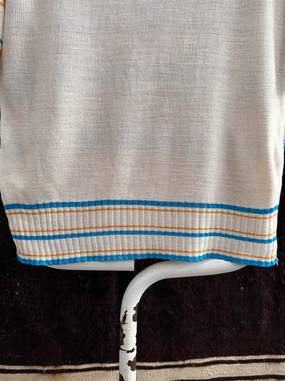 bee jacquard summer knit