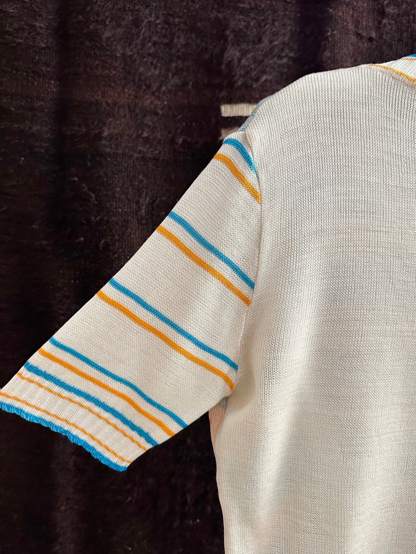 bee jacquard summer knit