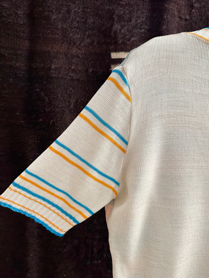 bee jacquard summer knit