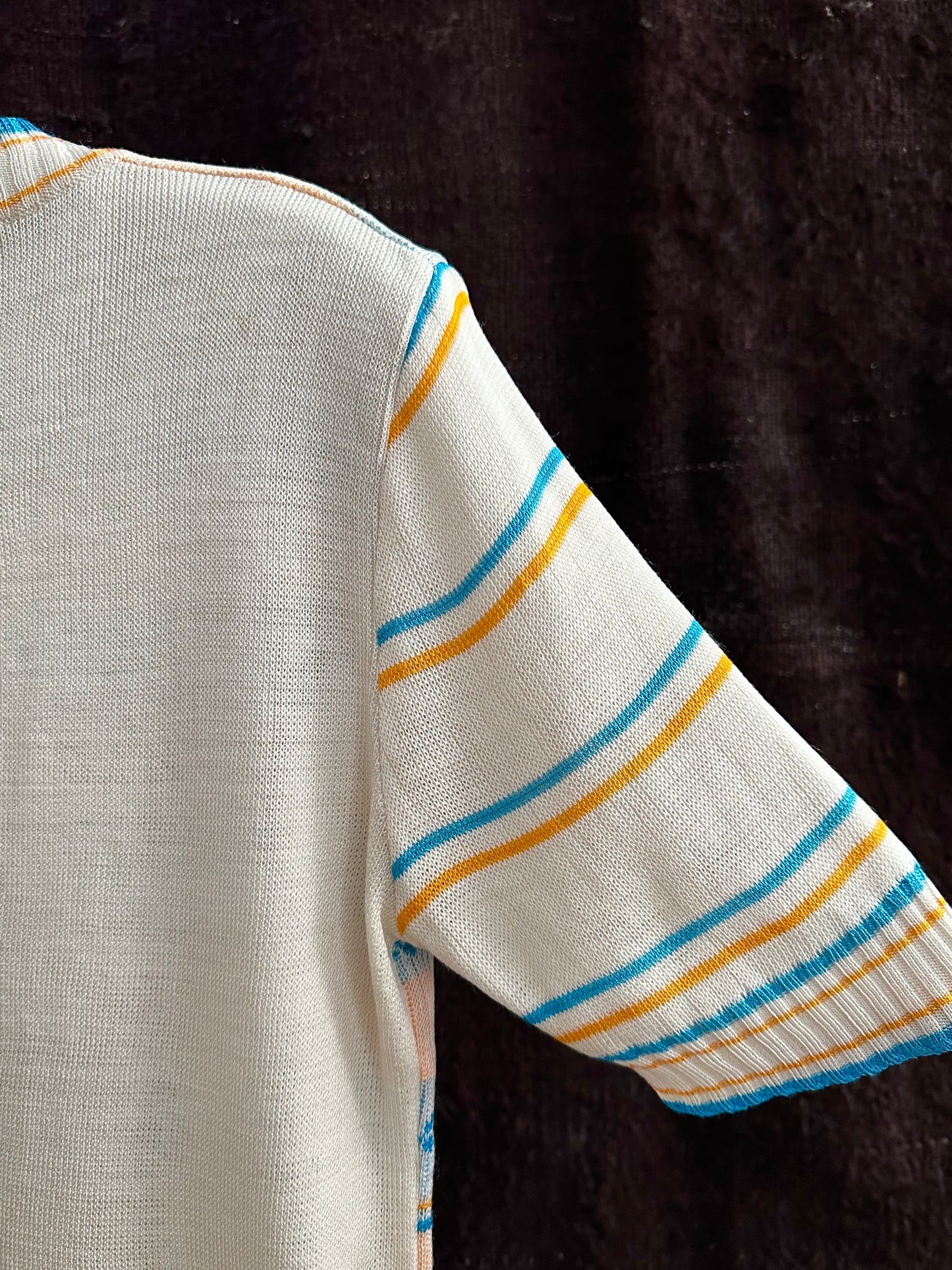 bee jacquard summer knit