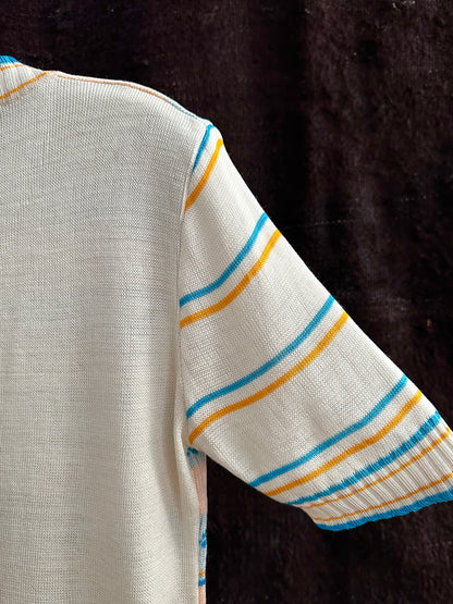 bee jacquard summer knit