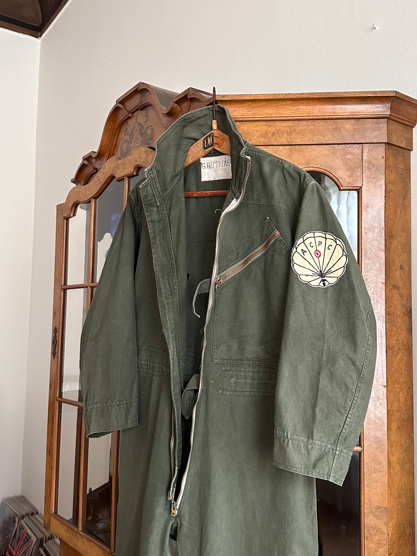 60s French air force jumpsuit