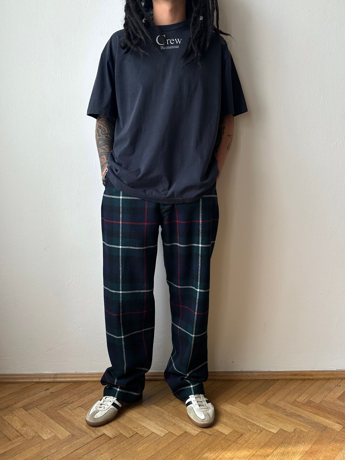1990s Crew Bemannar - L