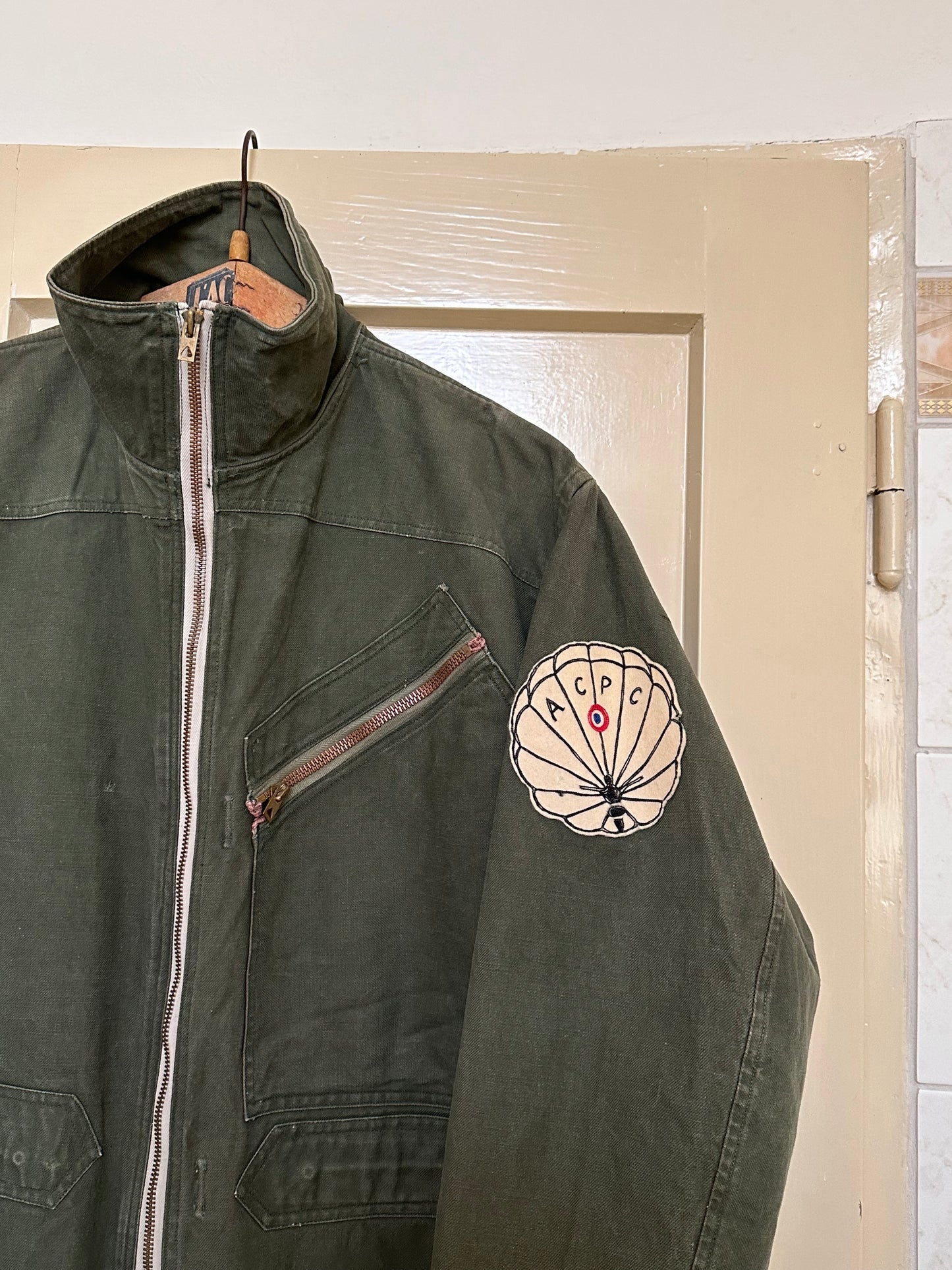60s French air force jumpsuit