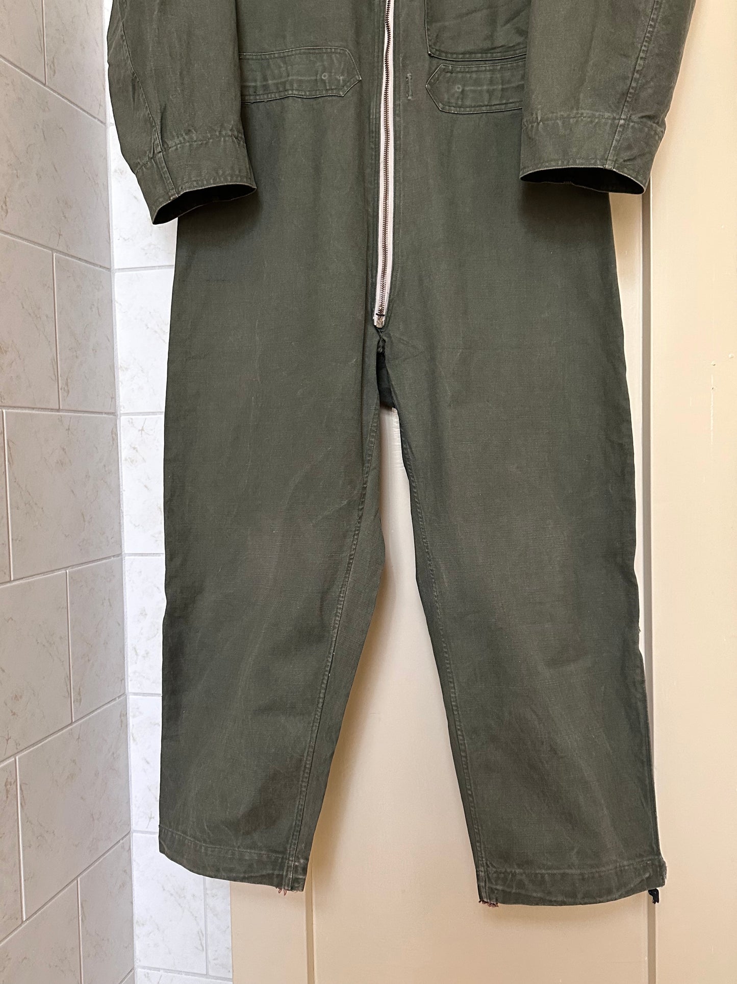 60s French air force jumpsuit