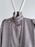 80s French gray shirt