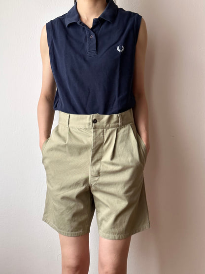 vintage cotton chino shorts