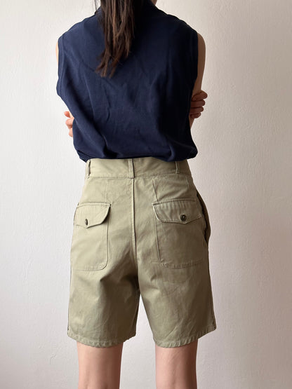 vintage cotton chino shorts