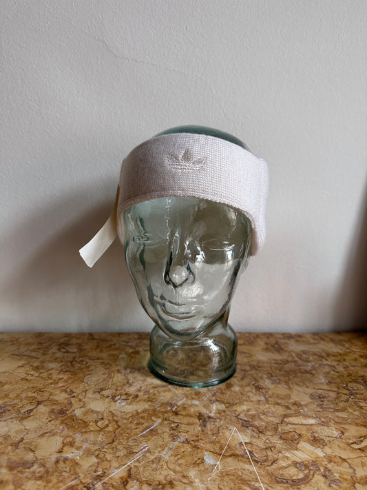 90s Adidas Headband , White , Dead stock