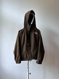 the north face HYVENT brown shell jacket
