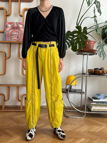 JET SET center zip pants W38