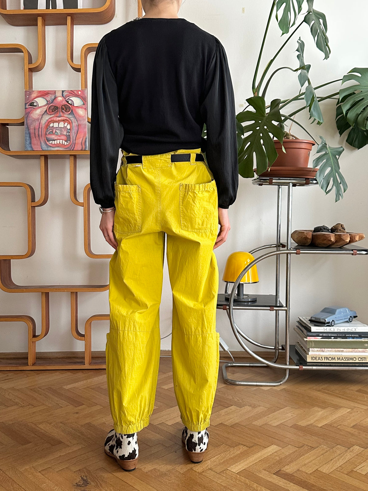 JET SET center zip pants W38