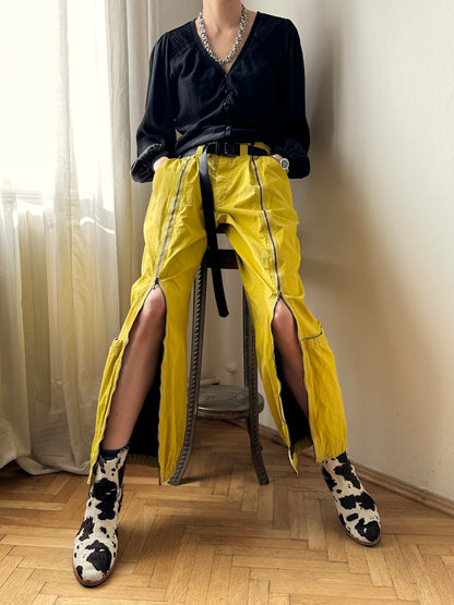 JET SET center zip pants W38