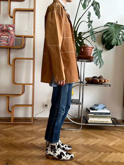 French suede stitch shirt