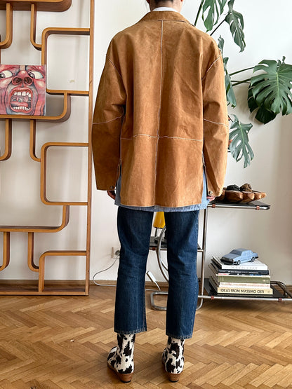French suede stitch shirt