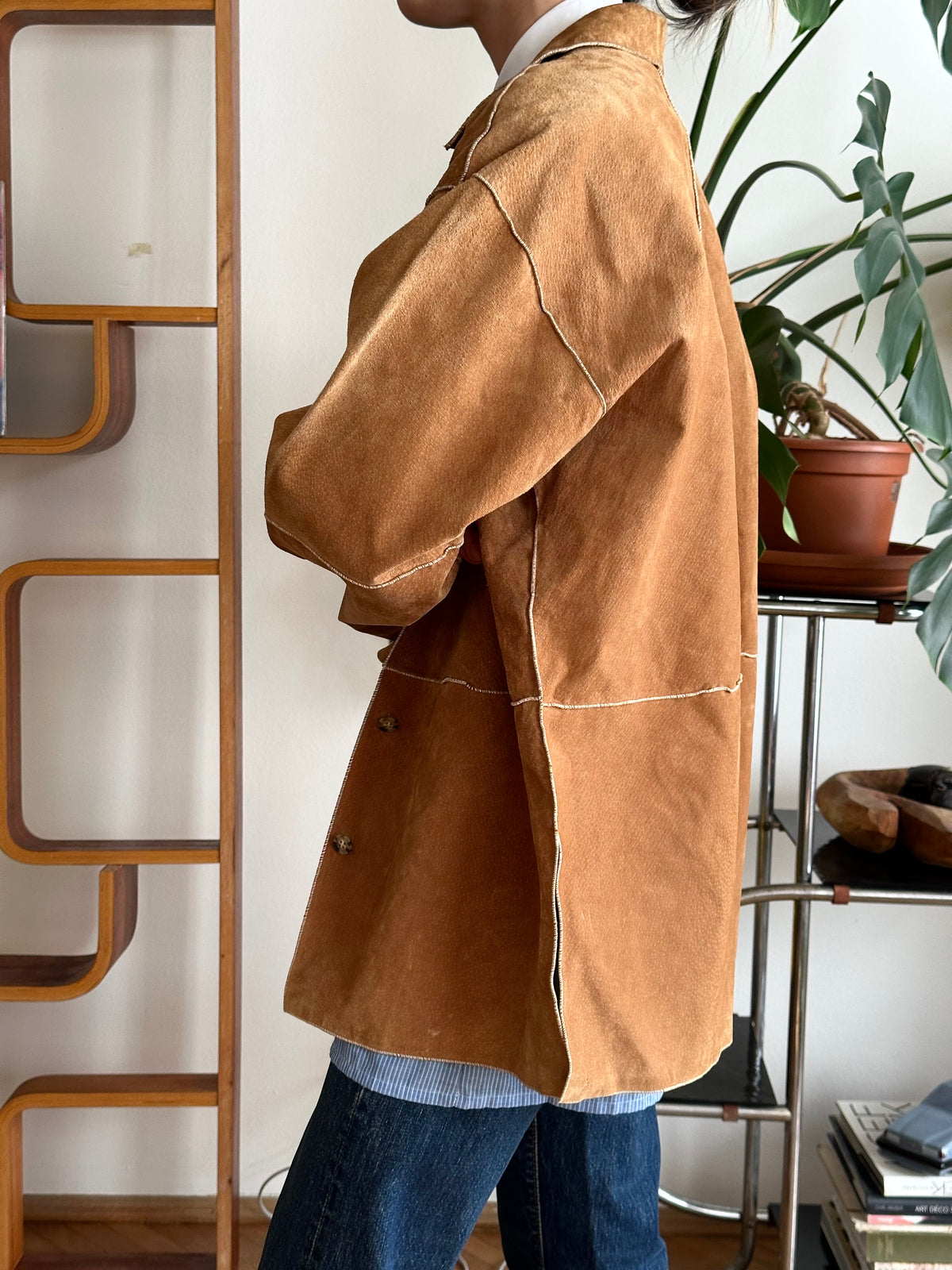 French suede stitch shirt