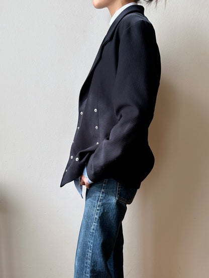 France jersey rib tailored jacket