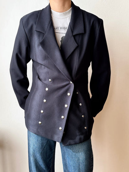 France jersey rib tailored jacket