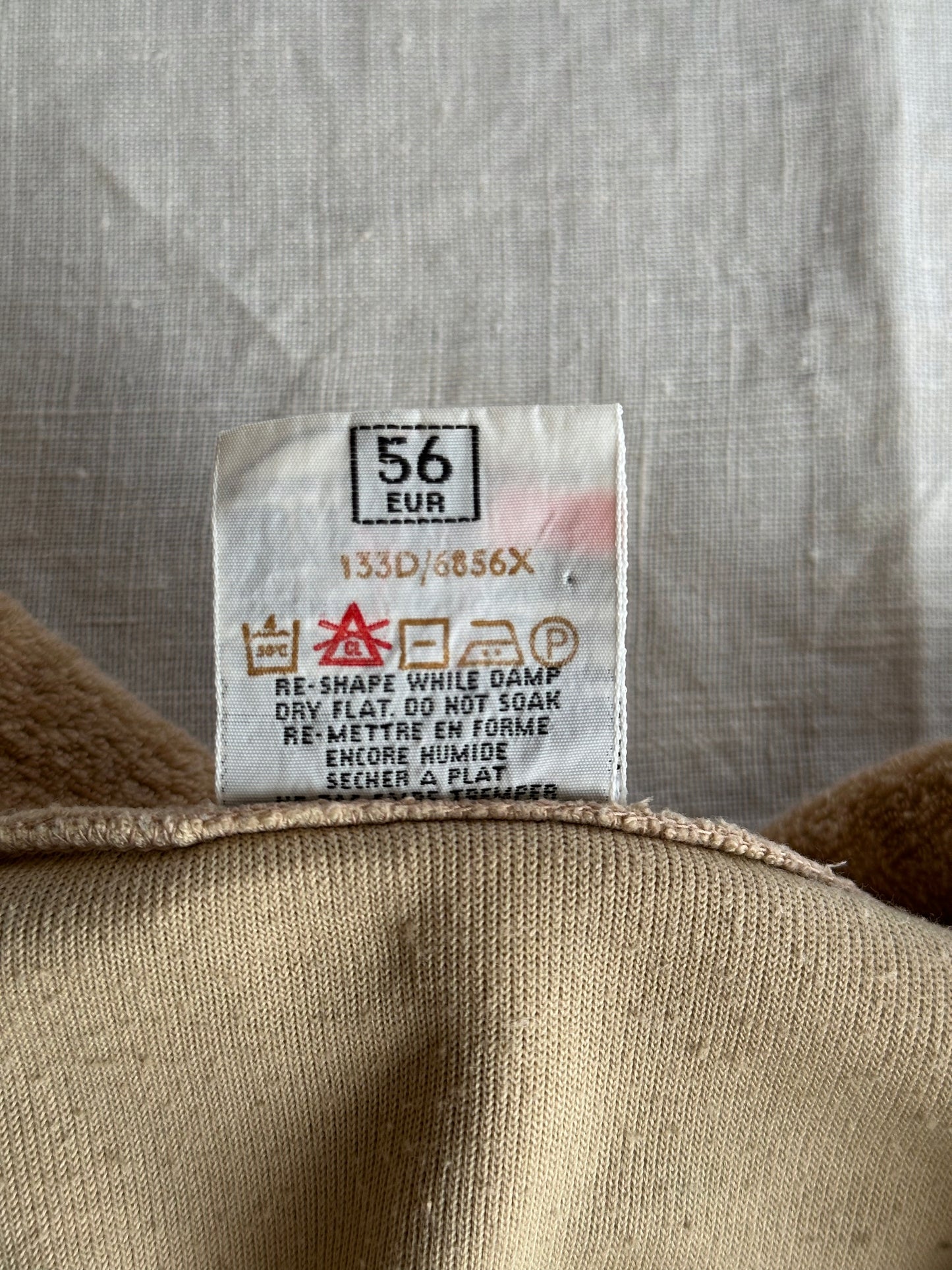 Vintage St Michael towelling shirt, UK - M