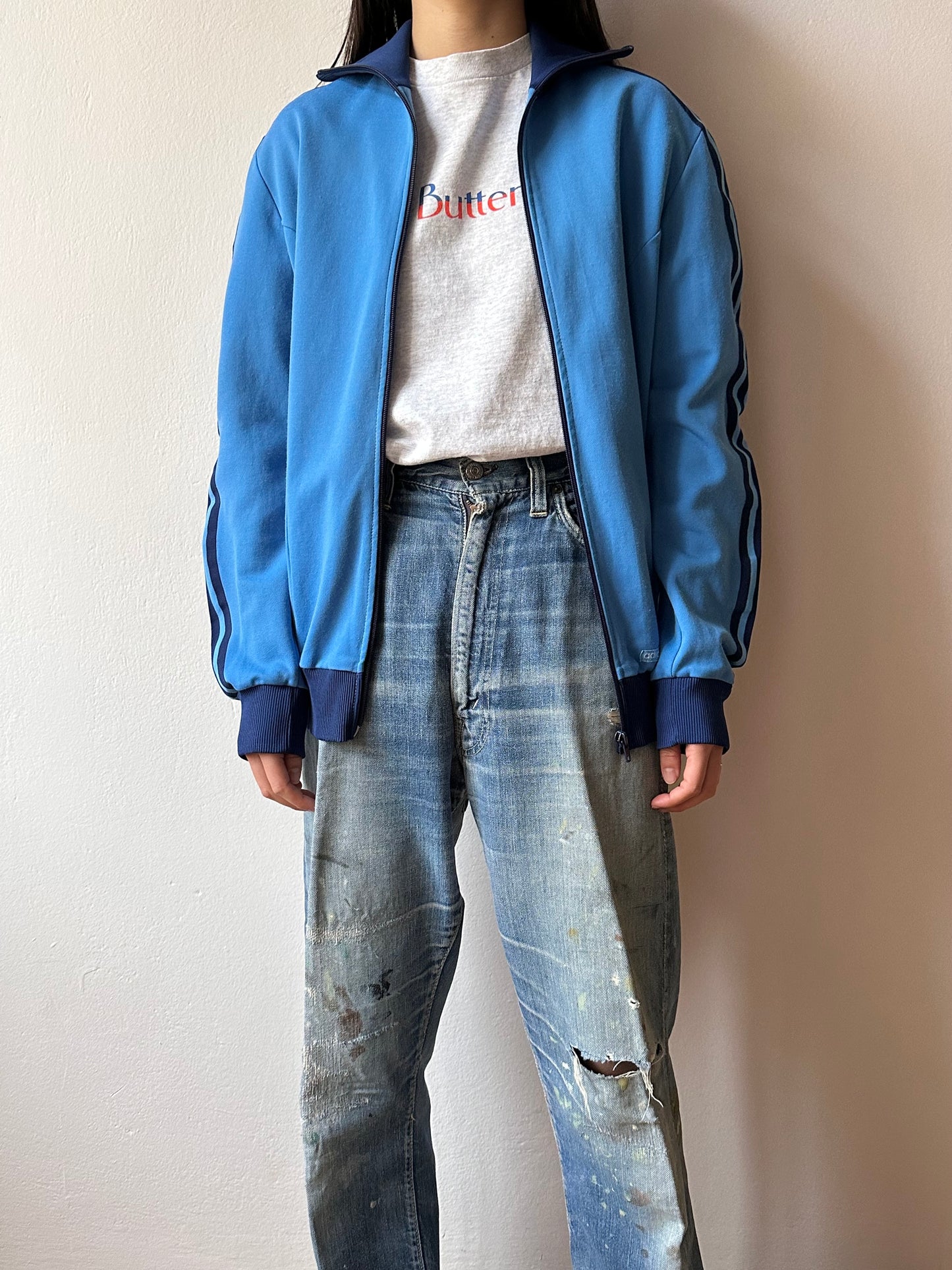 80s adidas track jacket
