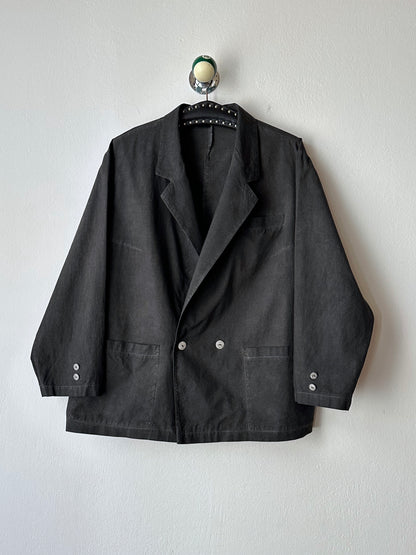 1990s Black cotton jacket