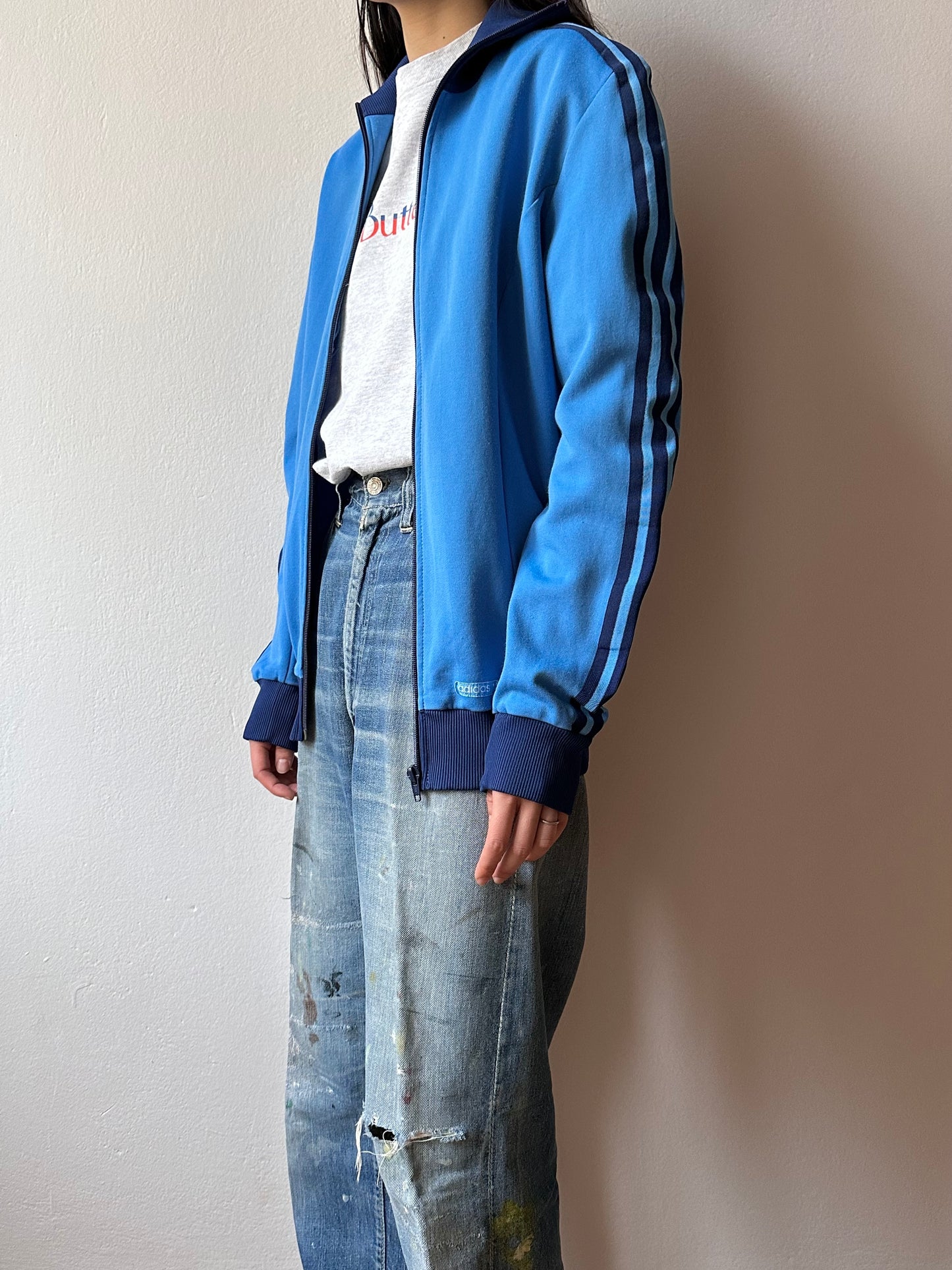 80s adidas track jacket