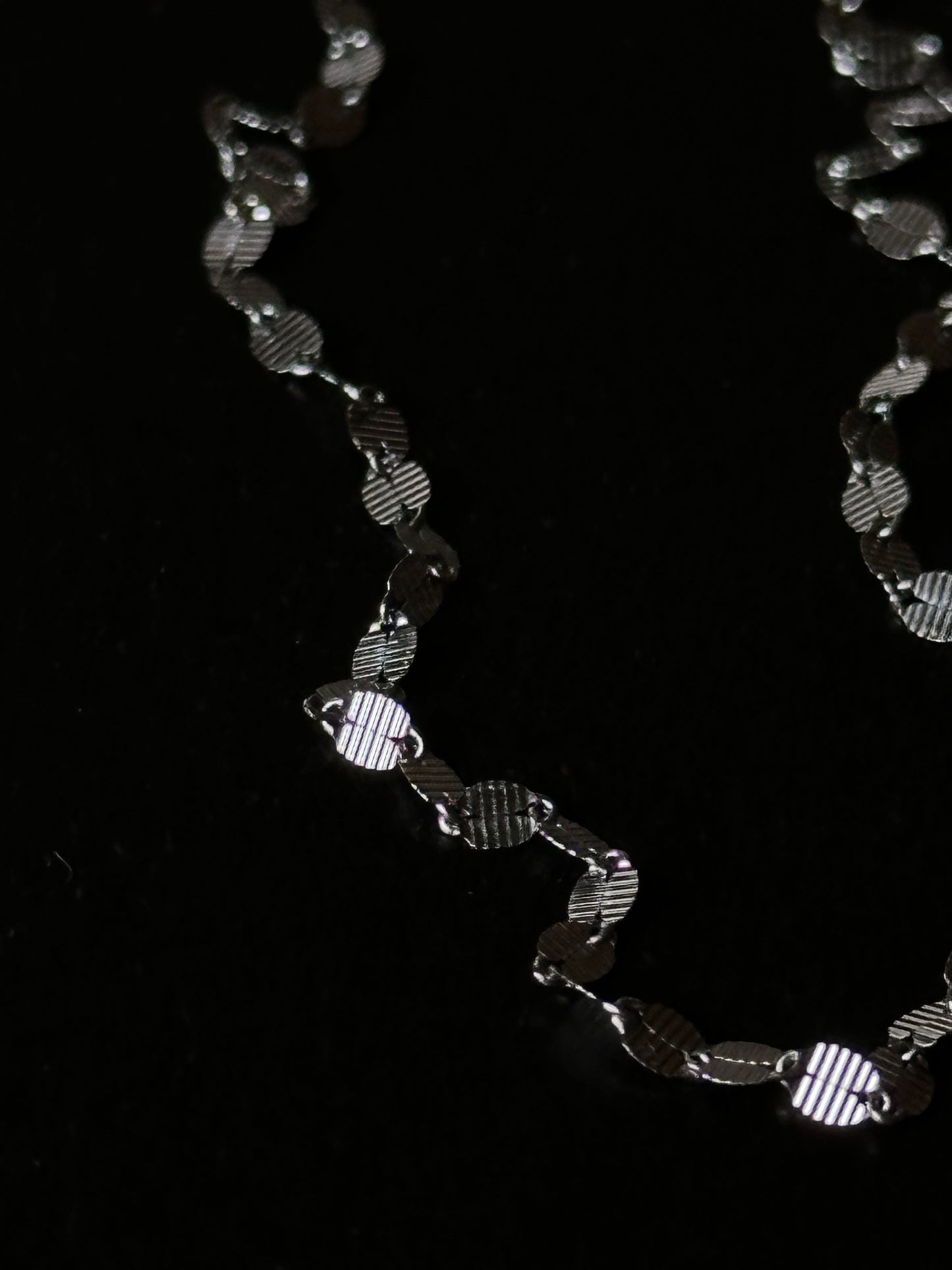 Italy 925 tiny chain necklace - disc