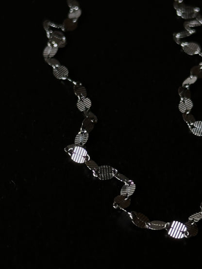 Italy 925 tiny chain necklace - disc