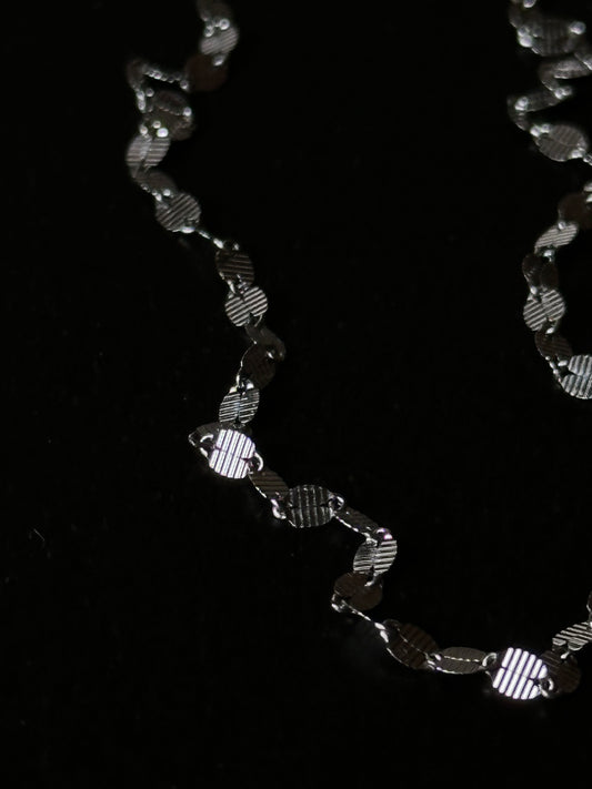 Italy 925 tiny chain necklace - disc