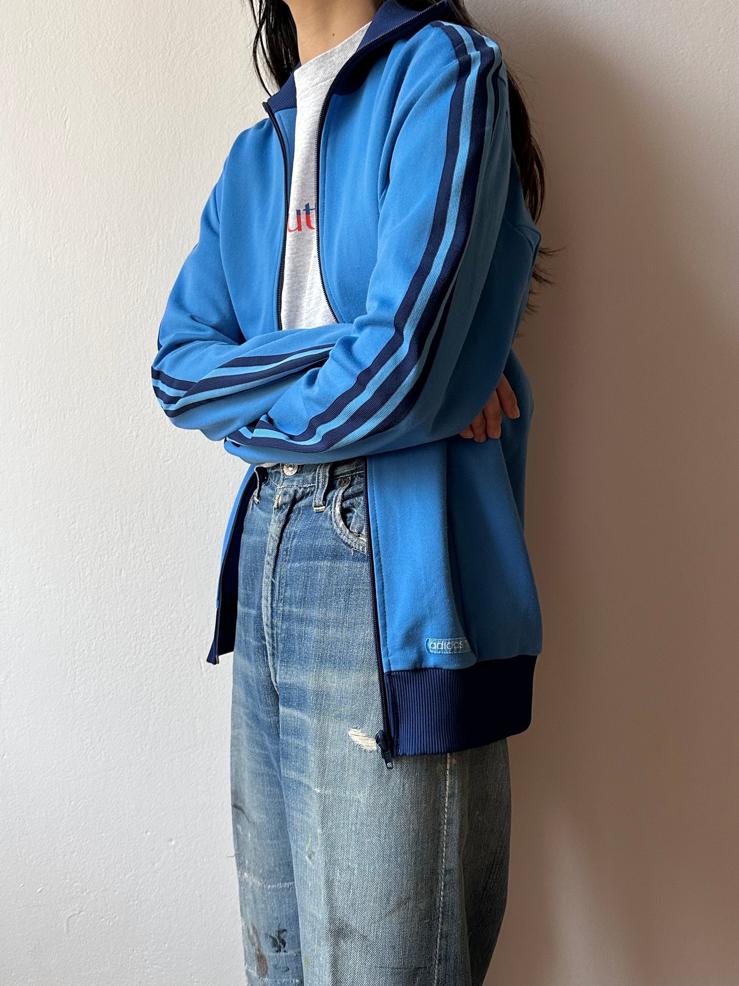 80s adidas track jacket