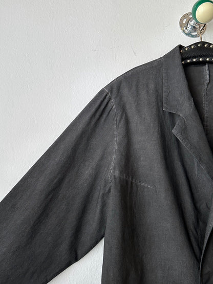 1990s Black cotton jacket