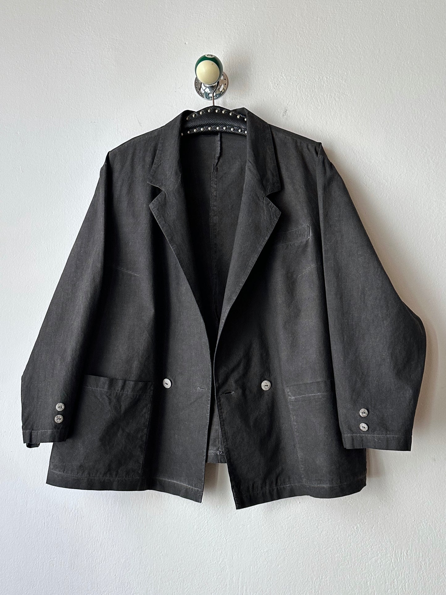 1990s Black cotton jacket