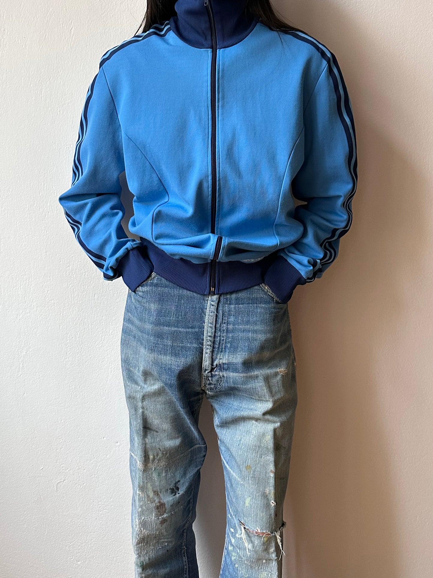 80s adidas track jacket