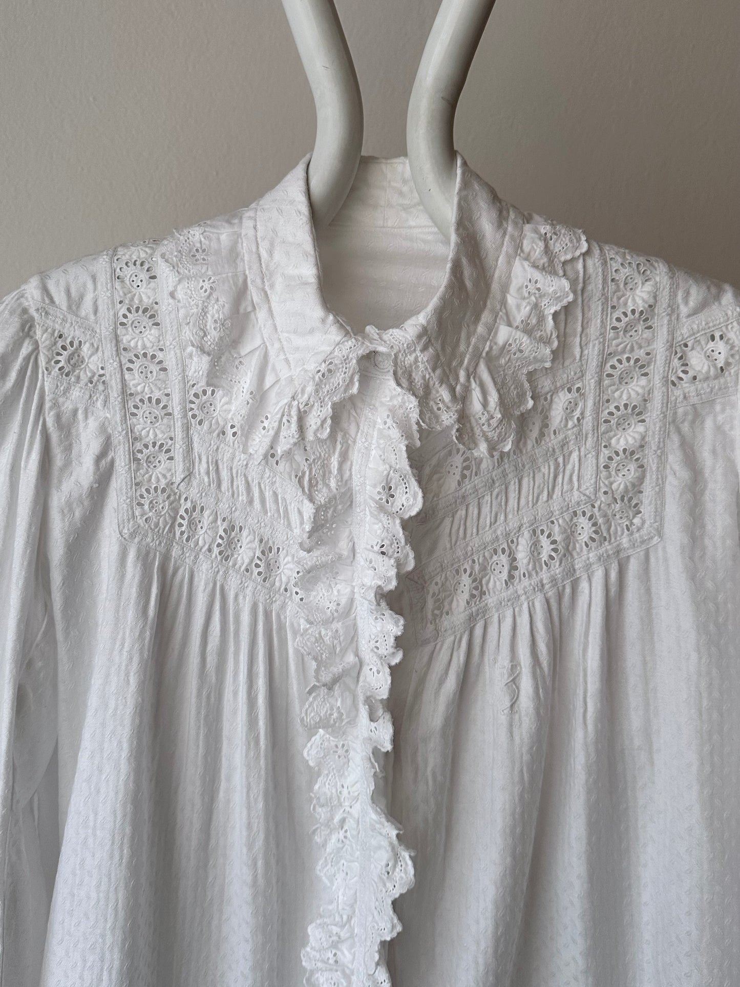 1900s German antique lace blouse