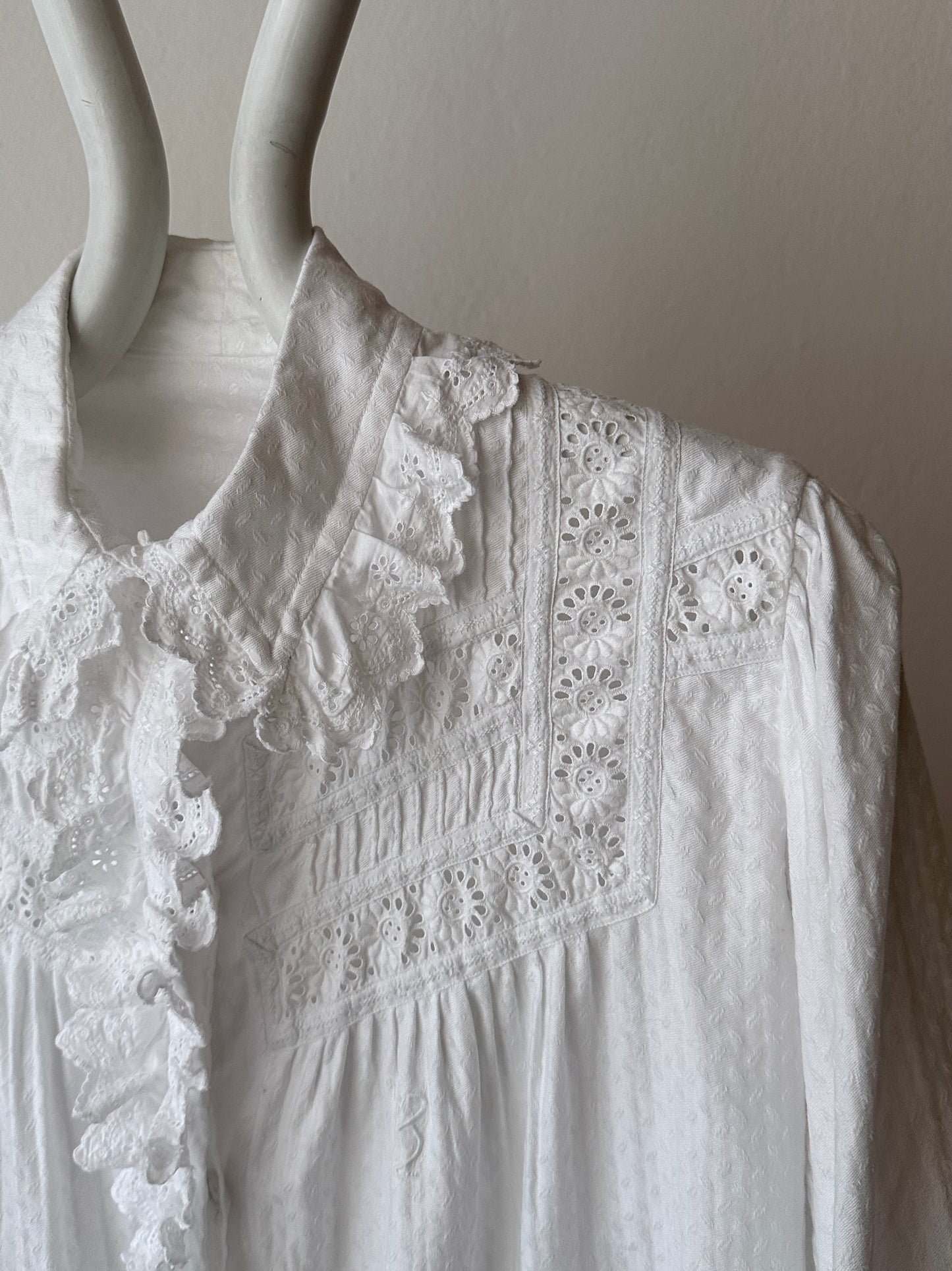 1900s German antique lace blouse