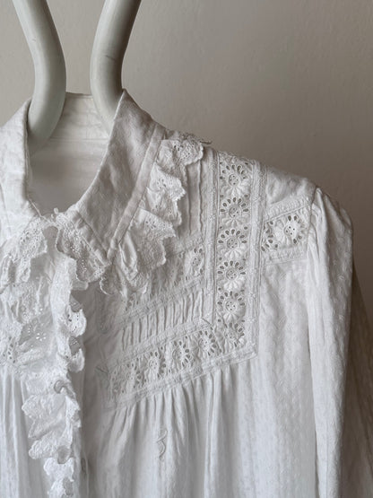 1900s German antique lace blouse